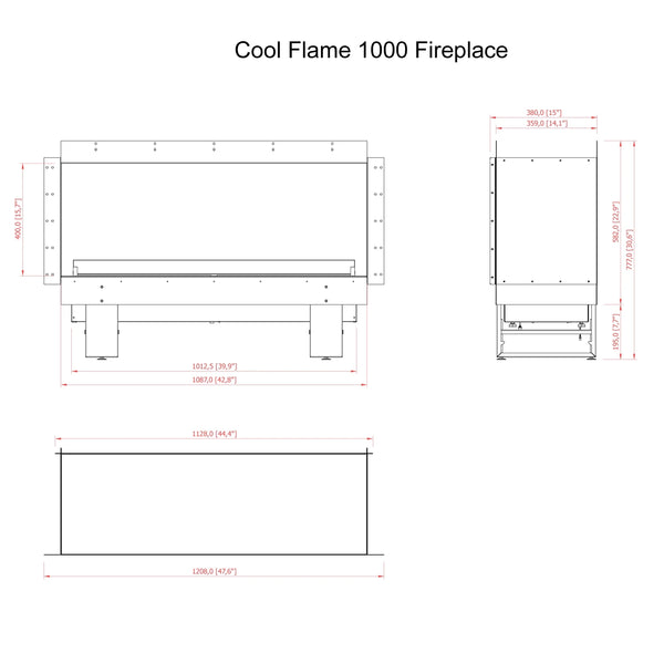 Cool Flame 1000 Einseitig