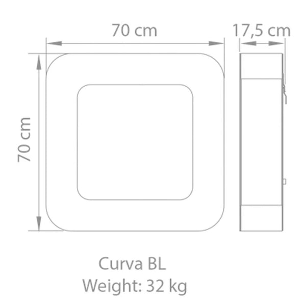 Curva BL - Hvid