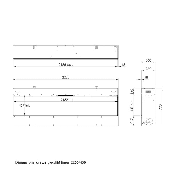 e-SliM Linear 2200/450 I