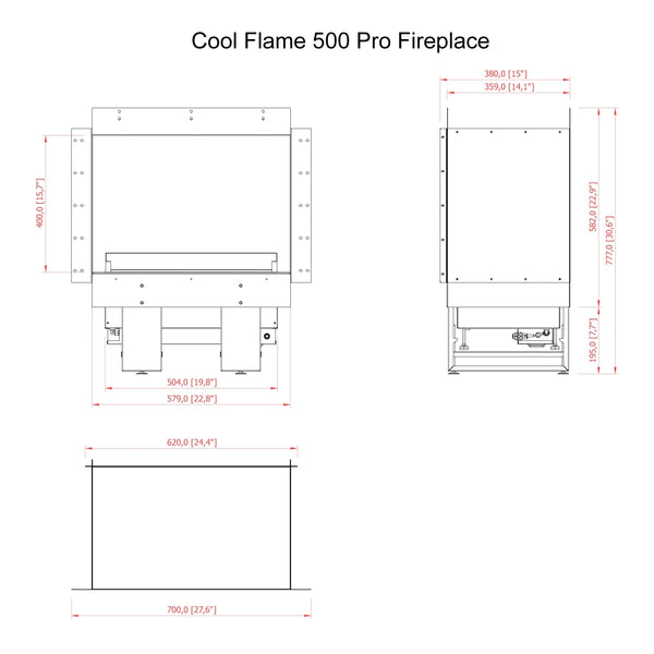 Cool Flame 500 Right Corner