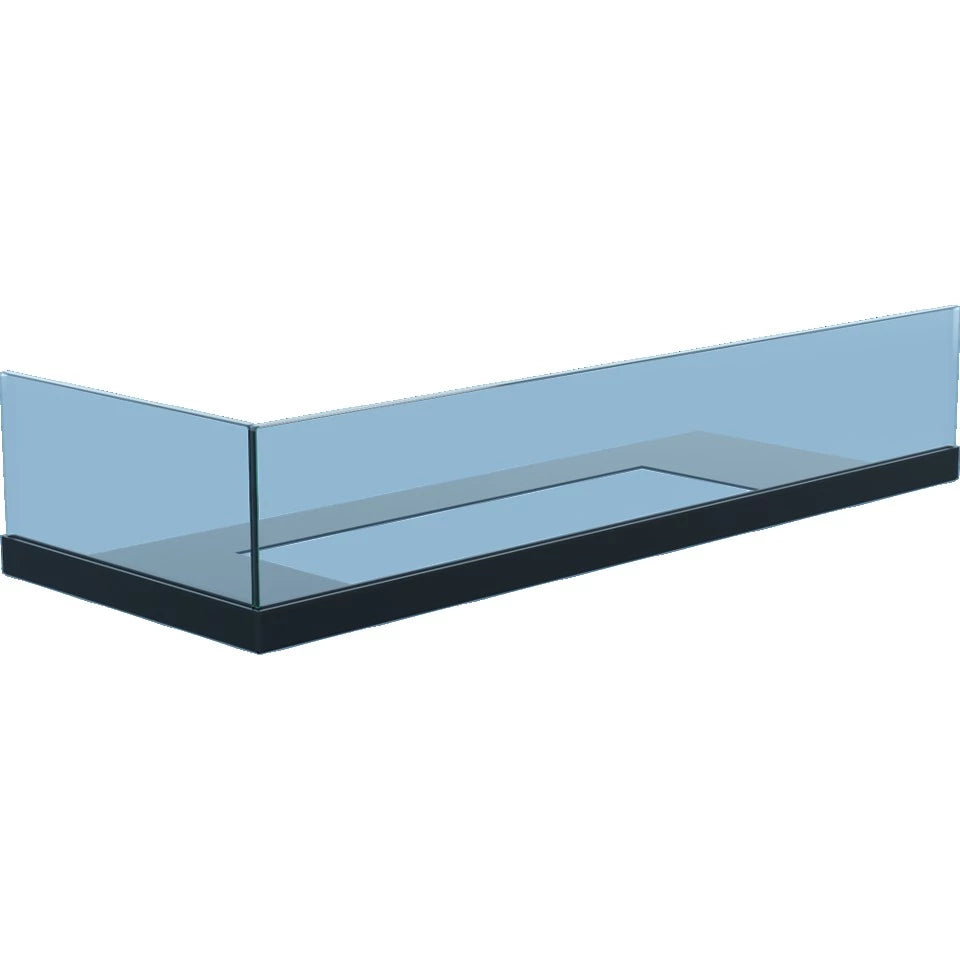 Verre pour insert d'angle  - 60 cm gauche