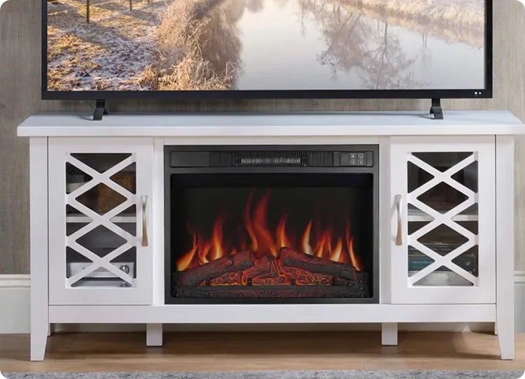 krb Artiflame Odessa s bílým rámem