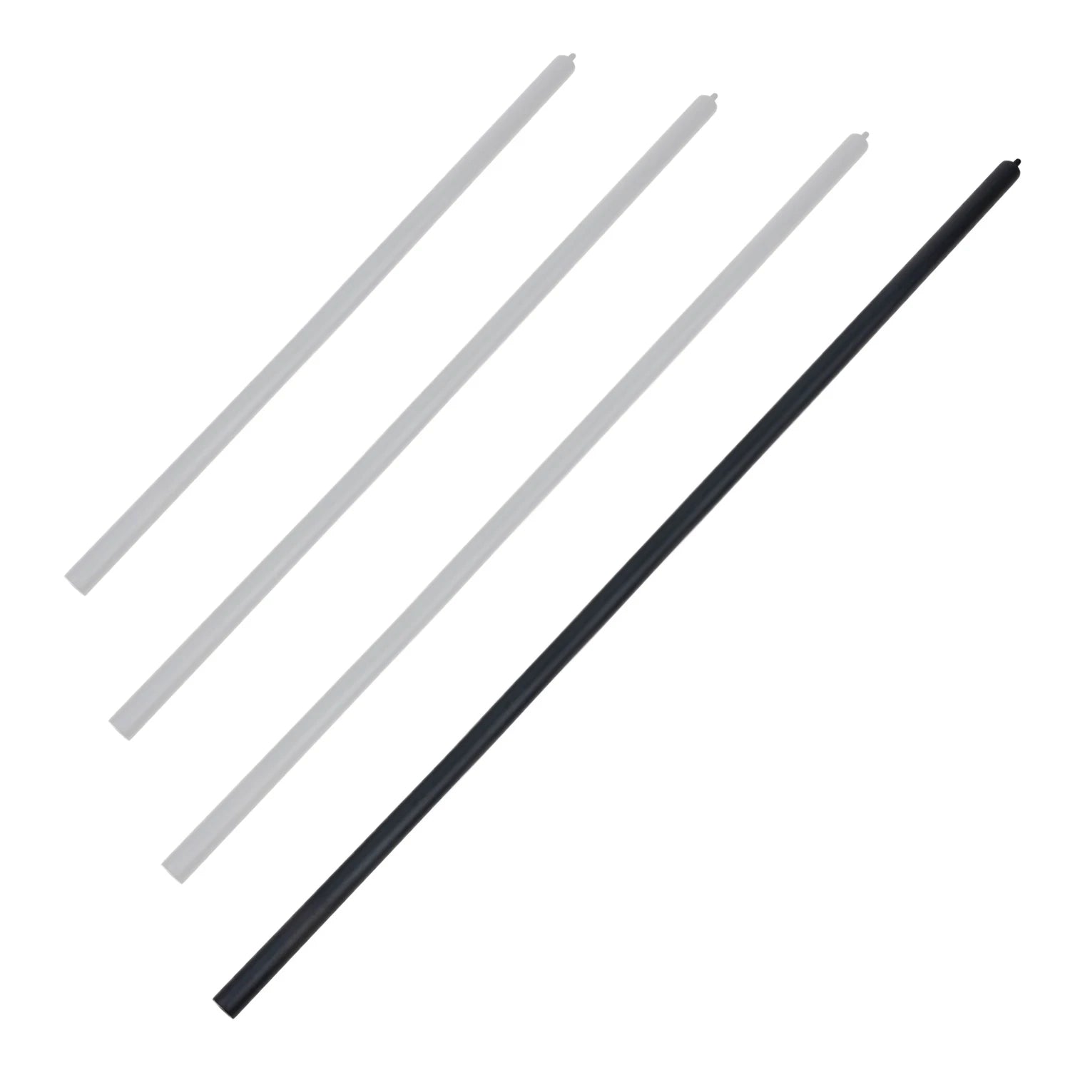 Loftstang 200 cm - sort