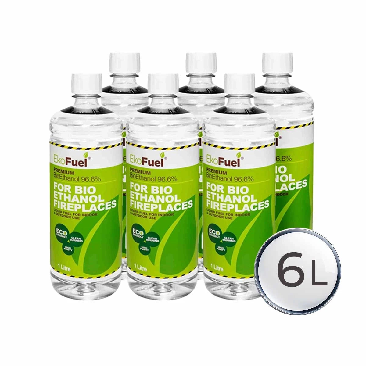 EkoFuel Bioethanol – 6 Liter