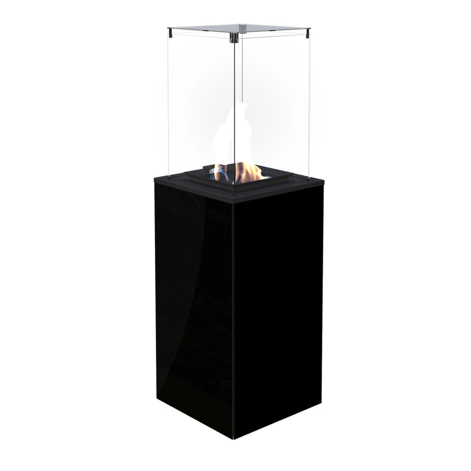Calefactor de gas deluxe - negro