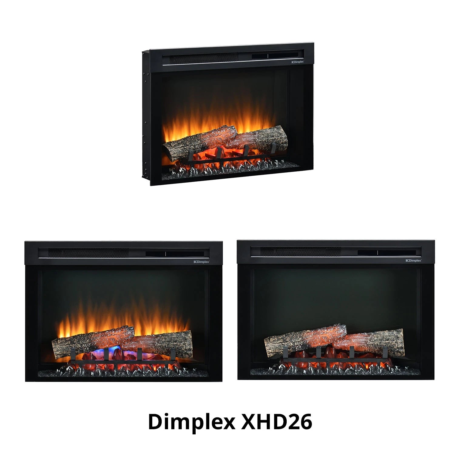 XHDFirebox elektrická krbová vložka – černá