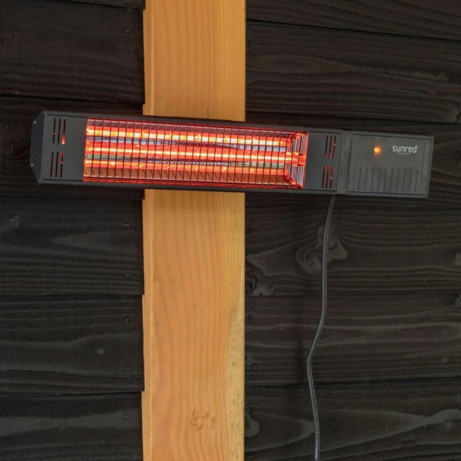 Fortuna stufa da terrazza da parete 1500W