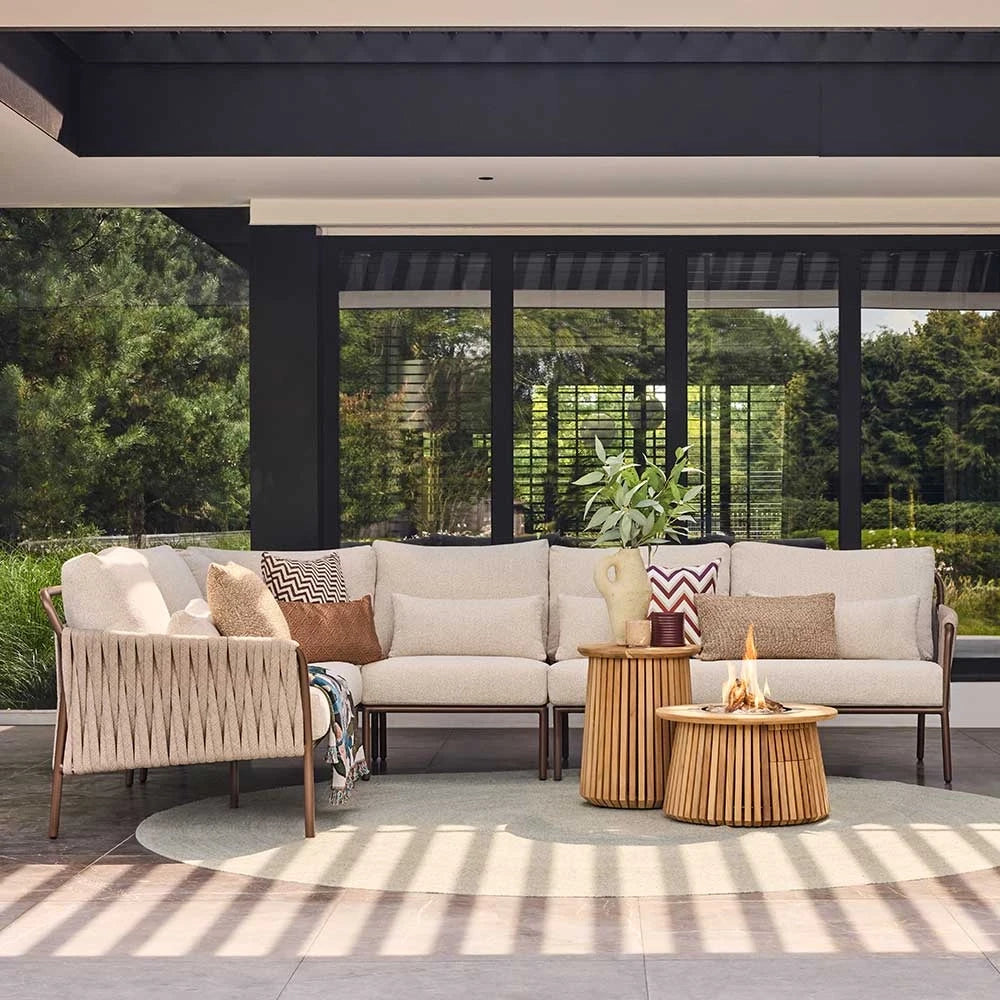 Gassflaskeskjuler – Lagune – Teak