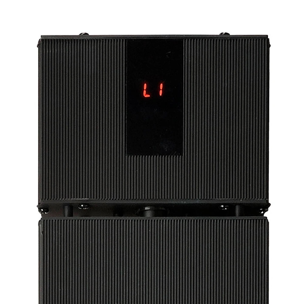 Heatstrip Design 3200W nero con telecomando e app