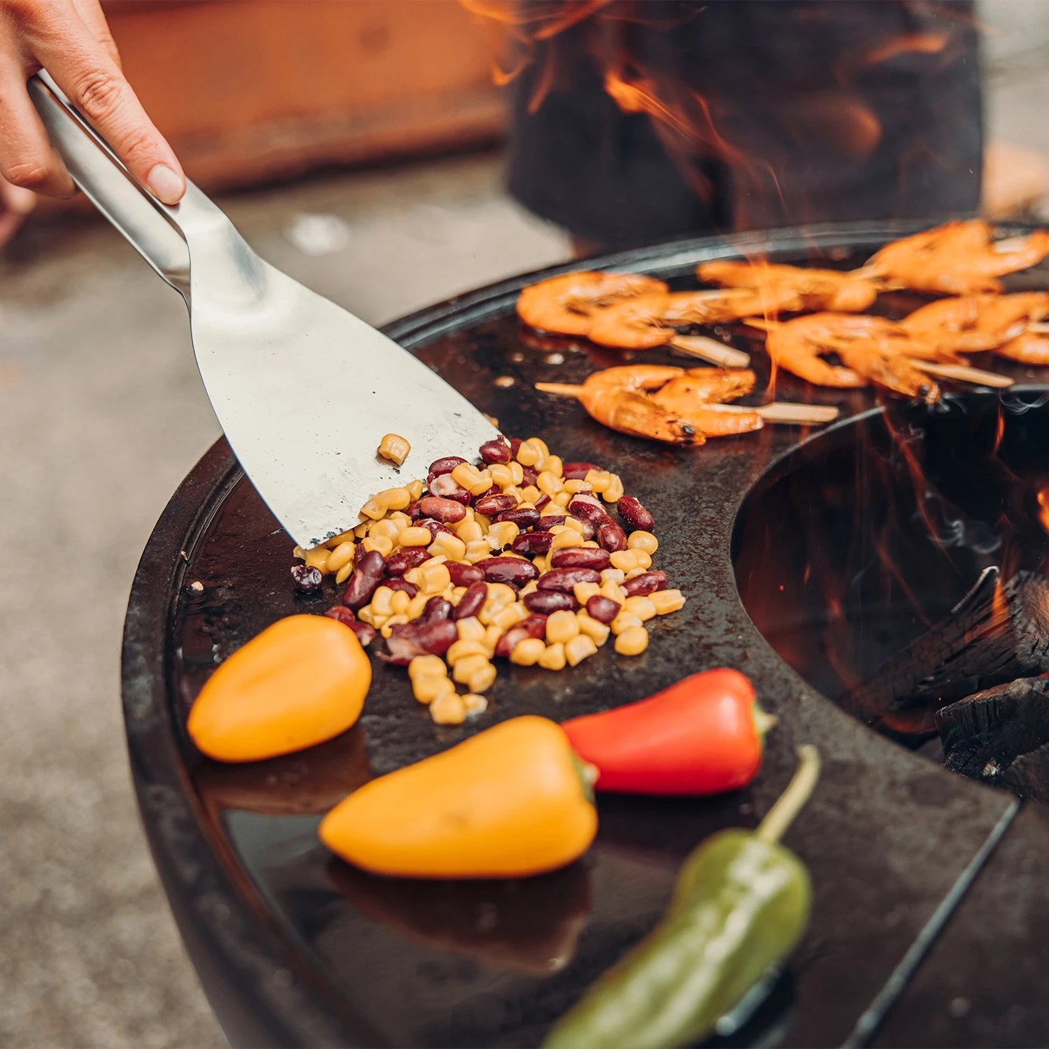 Grill schraper