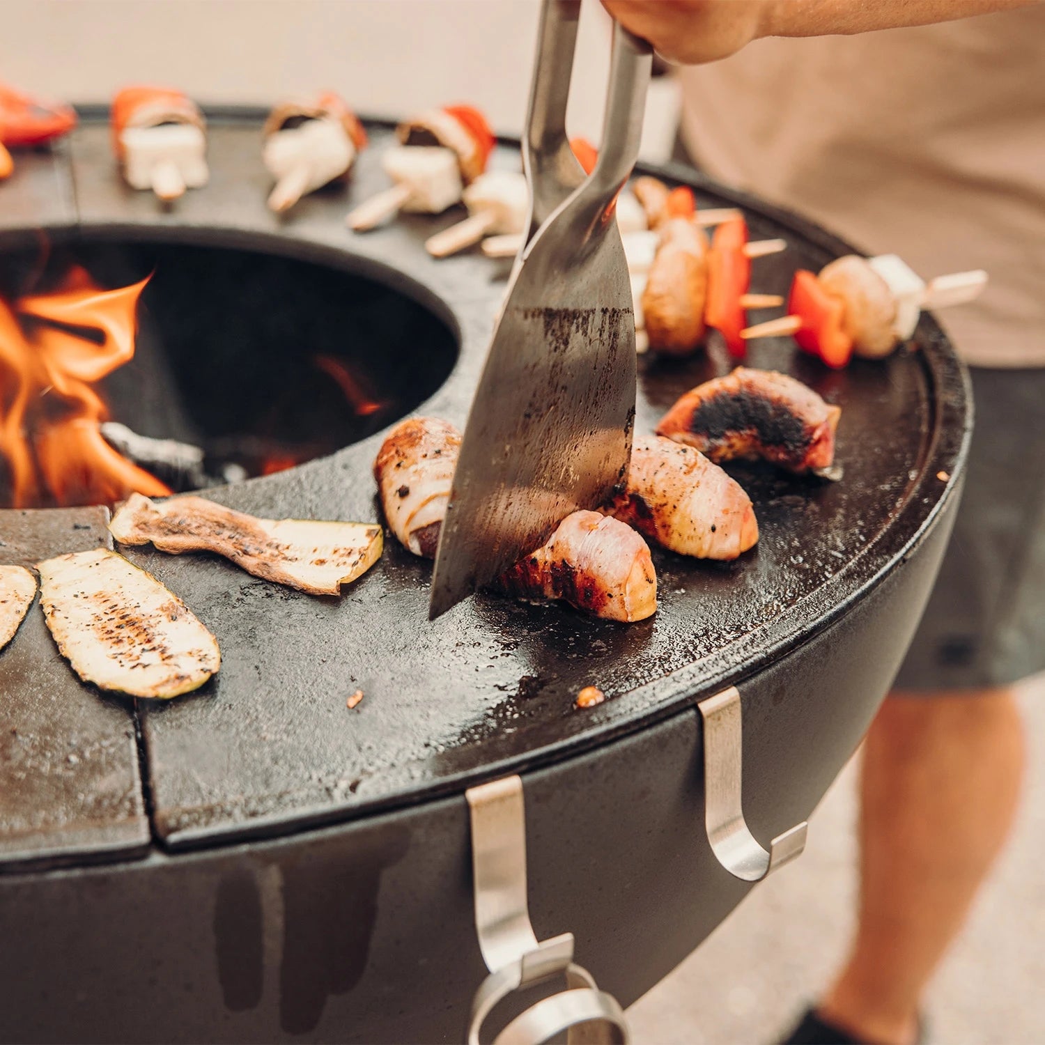 Grill schraper