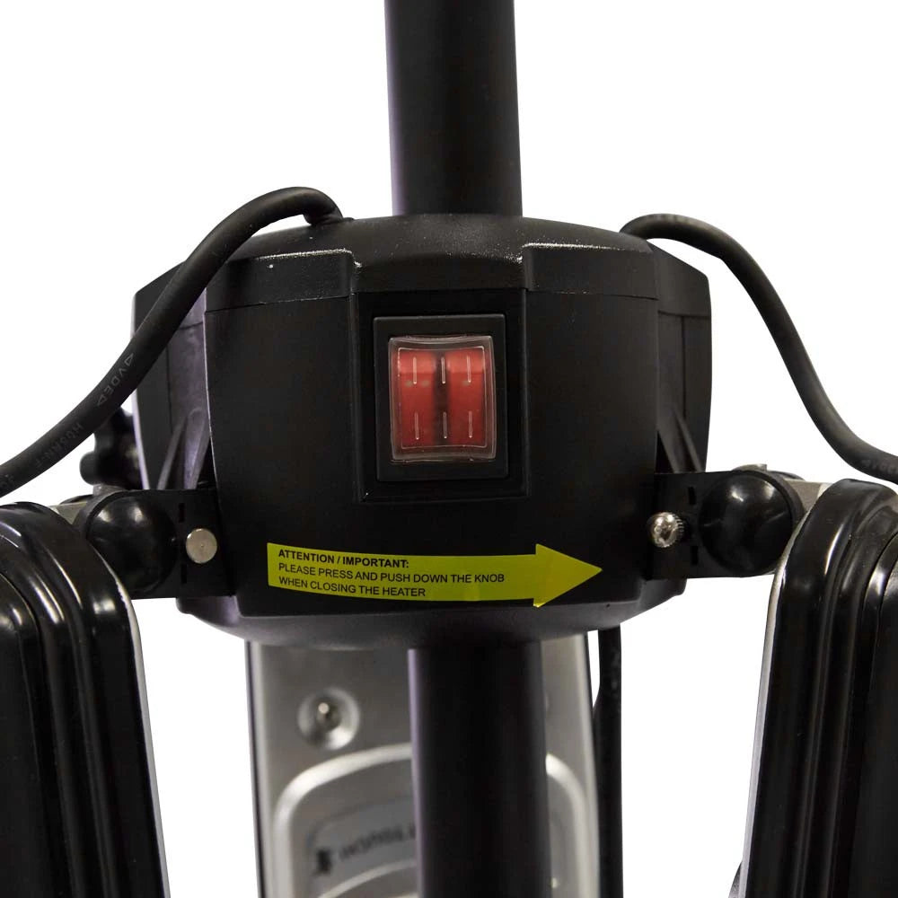 Terrasverwarmer parasolmodel 650/ 1300/ 2000 W