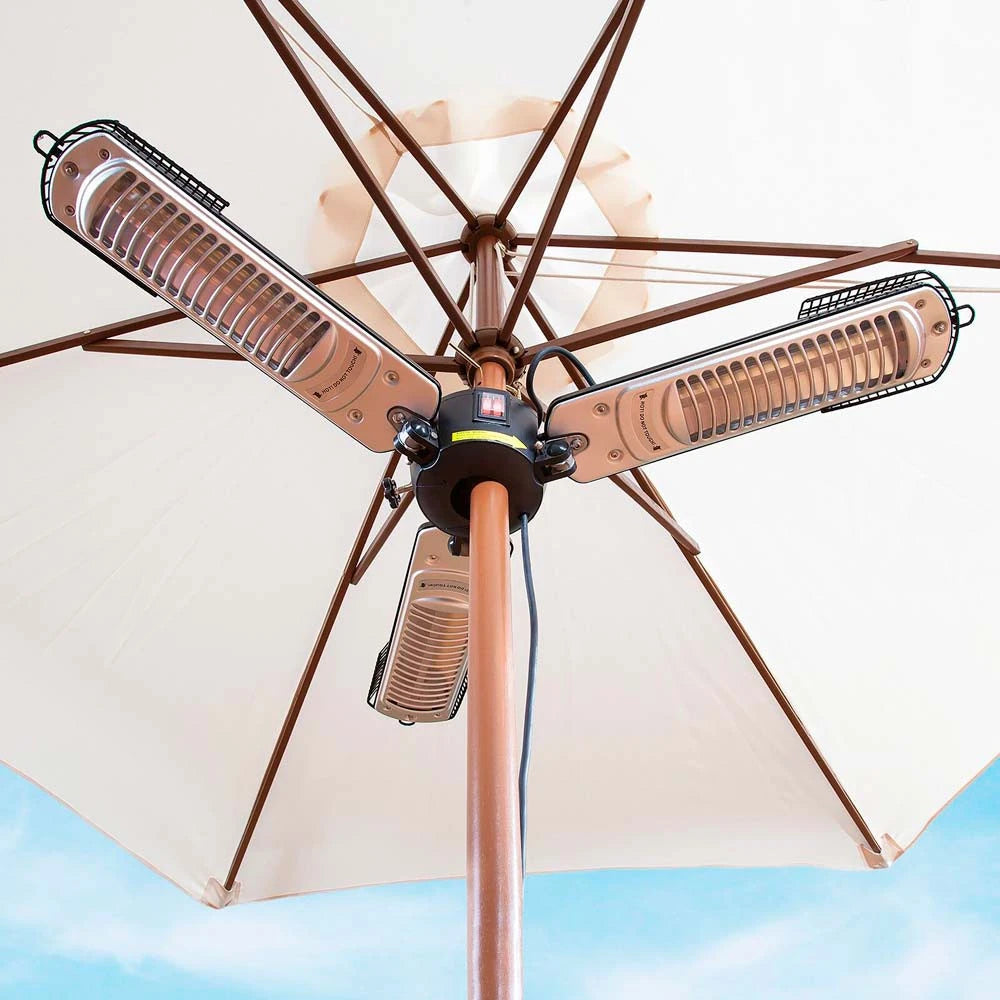 Terrasverwarmer parasolmodel 650/ 1300/ 2000 W