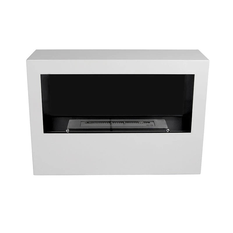 Lareira a Bioetanol - 1 Face - Branco