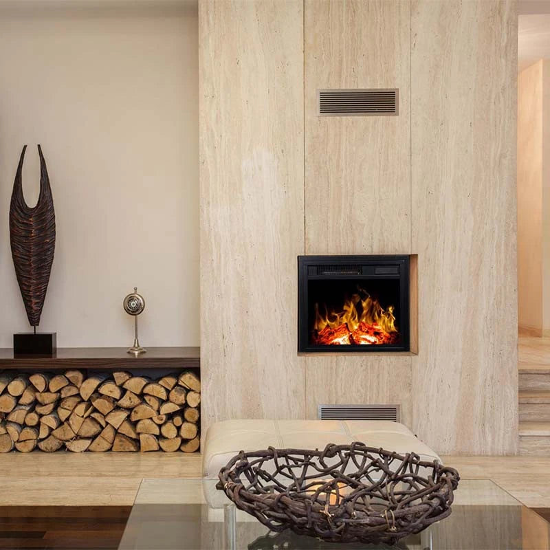Insert de cheminée électrique LED - 60cm