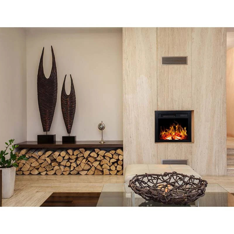 Insert de cheminée électrique LED - 60cm