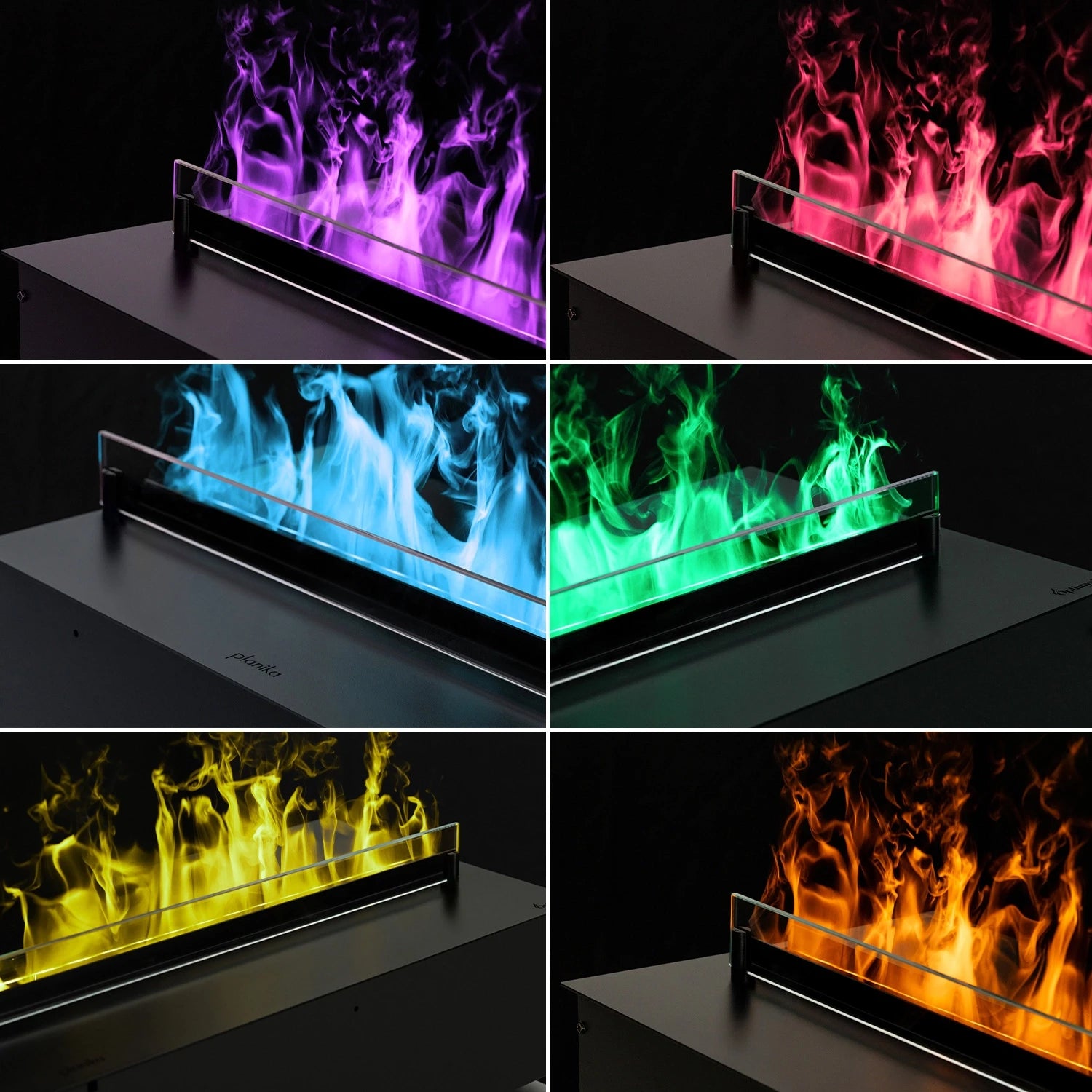 Planika Fires Cool Flame 500 See-through fire