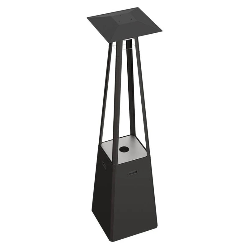 Parasol chauffant pyramide