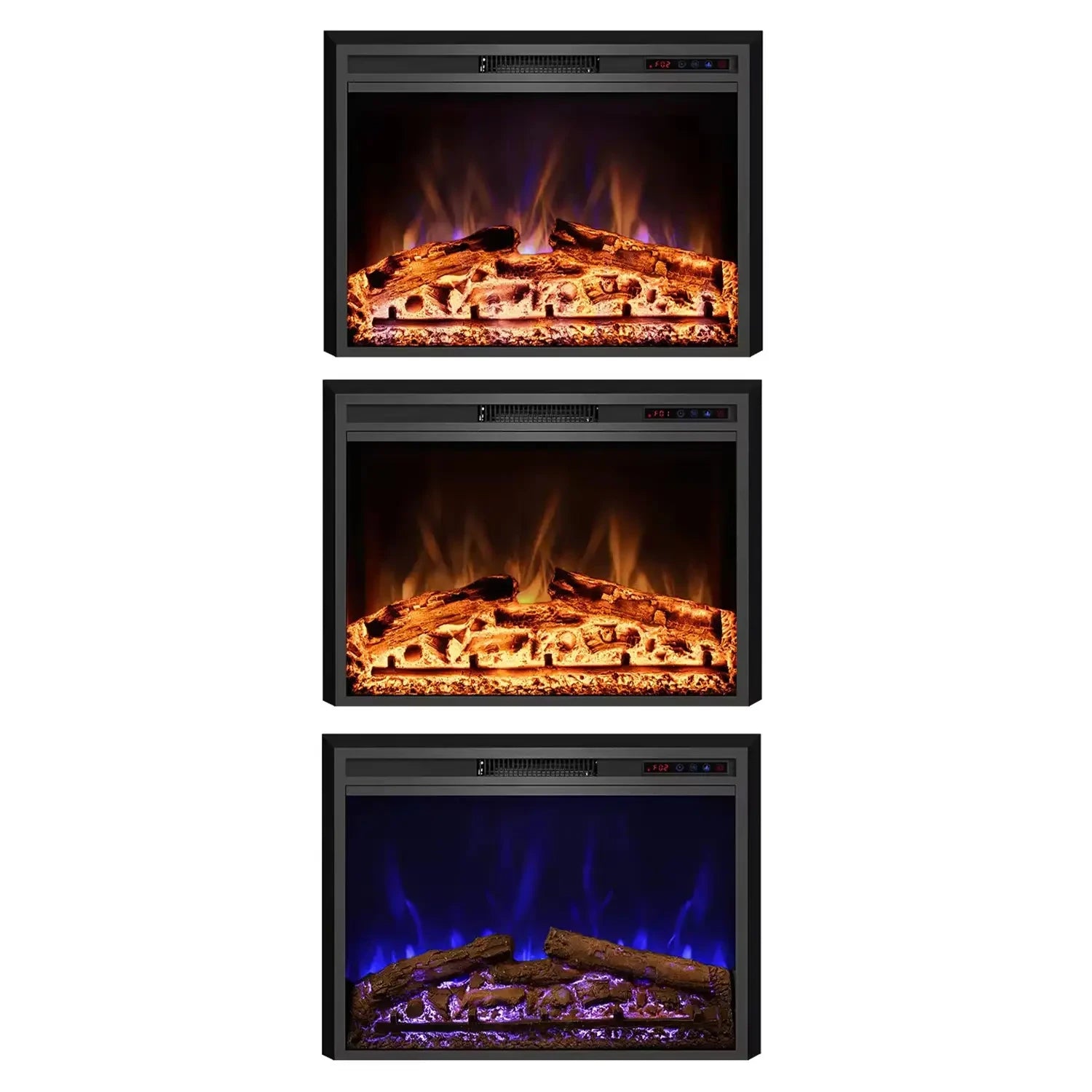 Pyrope Electric Fireplace Insert - 65 cm