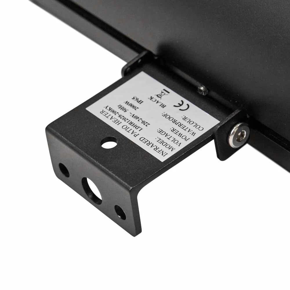 Riscaldatore Eco High-line 1500W - Nero