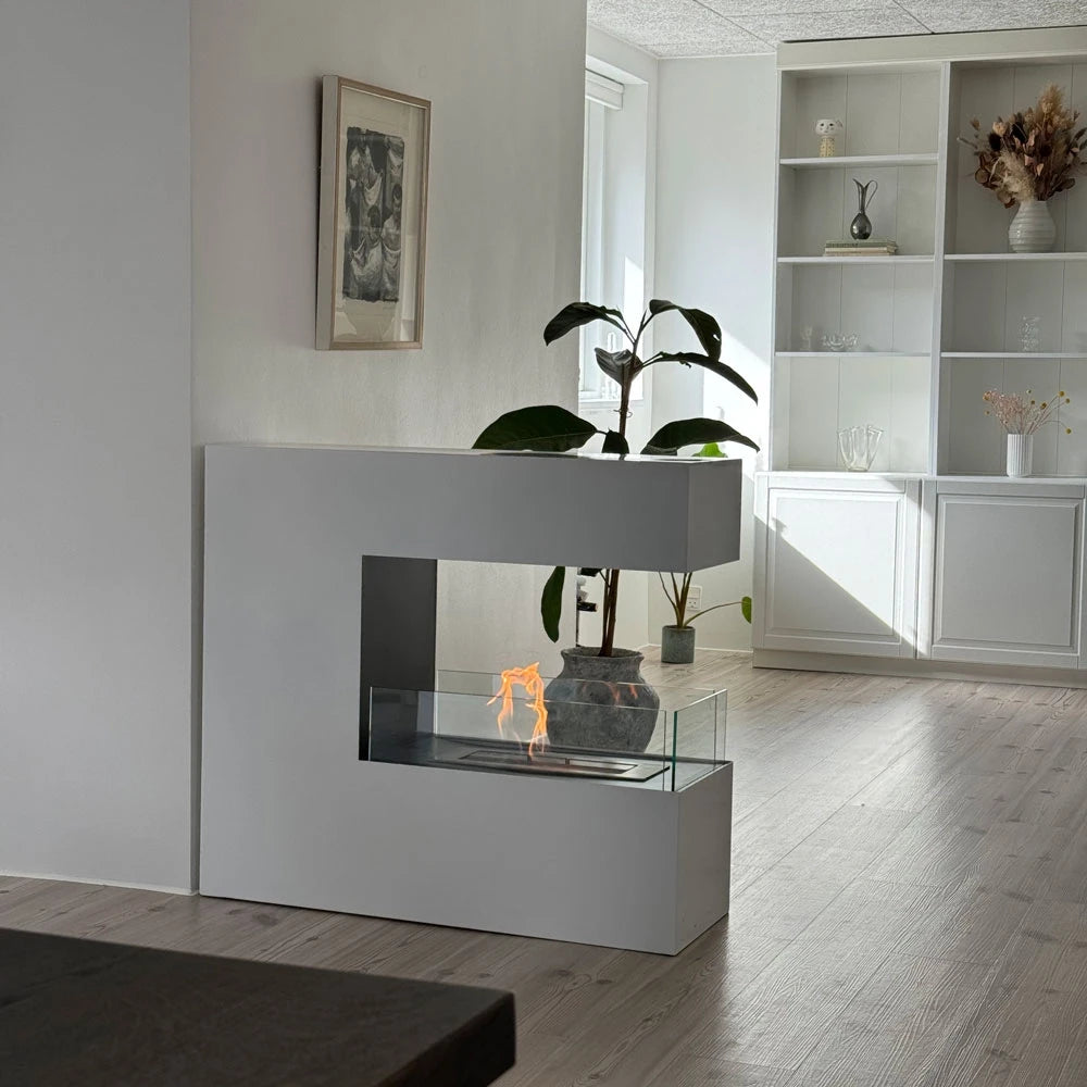 Topeka Gulvbiopeis – Hvit
