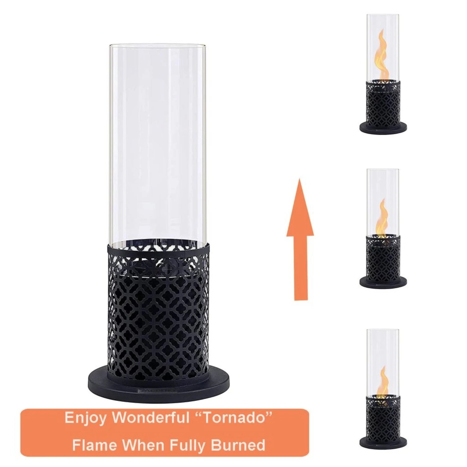 VORNADO bioethanol bordpejs