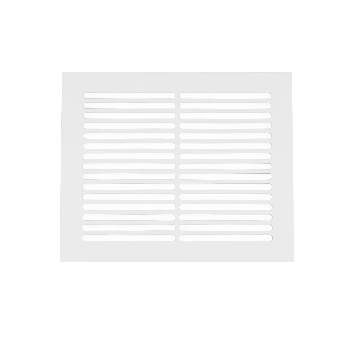 Grille de ventilation blanche - 25 x 20,5 cm - 210 cm²